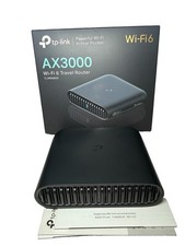 TP-LINK TL-WR3002X AX3000 Wi-Fi 6 Dual-Band Travel Router VPN Black picture
