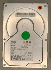 IBM Vintage DALA- 3540 540MB hard drive tested 85G3847 - August 1995 - Warranty picture