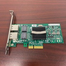HP NC360T 412646-001 412651-001 PCI-E Dual Port Ethernet Adapter Half Height picture