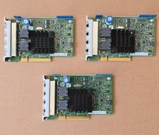 Lot of 3 HPE 665240-B21  Ethernet 1Gb 4-Port 366FLR Adapter  665238-001 picture
