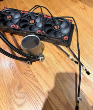Thermaltake 360mm AIO Liquid CPU Cooler – Used, Working Water cooler AIO AM4 picture