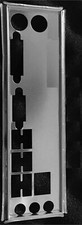 I/O Shield For BIOSTAR Hi-Fi B150S1 D4 Motherboard Backplate IO picture