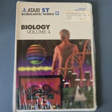 Biology Vol 4 Atari ST Scholastic Series Arrakis (1987) NEW SEALED  picture