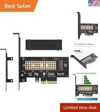 High-Performance M.2 NVMe to PCIe Adapter Card with Aluminum Cooling Solution picture