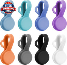 Magnetic Cable Ties, 8PCS Silicone Magnetic Cable Ties & Clips Cord Organizer Re picture