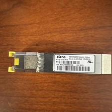 Ciena XCVR-A00CRJ F COUIAR81AA 1000Base-TX SFP Transciever picture
