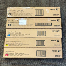 Xerox Genuine CMYK Toner Set 006R01509-512 for 7830/7835/7845/7855 picture