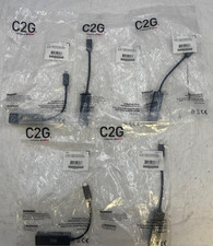 Lot of 5 C2G USB-C to Gigabit Ethernet Network Adapter 29826 picture