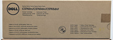 Genuine OEM Dell CT201874 (697E / 54012) Yellow Toner Cartridge C3760n C3760dn picture