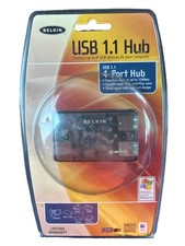 Belkin USB 1.1 4-Port Hub Vintage Y2K 2003 Retro Mac Windows F5U021 - NEW picture