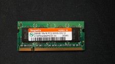 DDR2 SODIMM 256MB PC2-3200S-333-12 HYMP532S64P6-E3 AA Tested Working picture