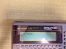 Used Rare SHARP Pocket Computer PC-G815 C-LANGUAGE Moving work With Tracking F/S picture