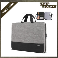 Laptop Sleeve Case 17 17.3 Inch Slim TSA Water-Resistant Nylon with Handle picture
