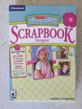 Broderbund Creating Keepsakes Scrapbook Magazine Designer PC CD-ROM Disc NEW picture