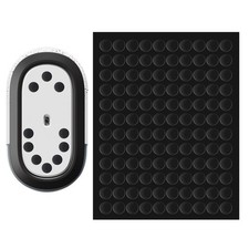 120pcs 6.5mm Black Mouse Feet Skates Adhesive Speed Skates Smooth Glide for Mice picture