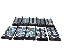 378343-002 I GENUINE HP HDD Drive Mounting Caddy Tray SFF 2.5 SATA/SAS 10 LOT picture