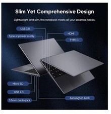 Linux Laptop for Privacy, Browsing, Office 12GB RAM 258GB SSD 1920x1080 N95 picture