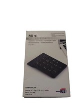 Wireless Numeric Keypad, TRELC Mini 2.4G 18 Keys Number Pad, Portable Silent ... picture