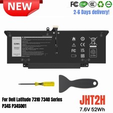 ✅LOT JHT2H Battery For Dell Latitude 7310 7410 P34S P34S001 XMV7T 0WY9MP 009YYF picture