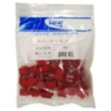 ICC IC107F6CRD Cat.6 Modular Connector 25 Pack Red picture