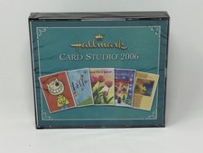 Hallmark Card Studio 2006 PC CD-ROM Creative Home Windows 98/Me/2000/XP 3 Disc picture