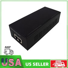 UltraPoE Gigabit PoE Injector PoE Adapter 60W IEEE 802.3af/at for CCTV Camera picture