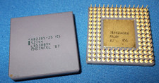 A82385-25 (C) INTEL A82385 CACHE CONT 32-BIT GOLD PGA RARE New ORIG PKG QTY-1 picture