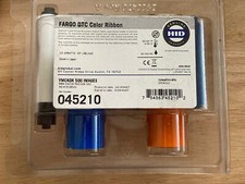Fargo Full-Color Ribbon YMCKOK 45210 for DTC4500 DTC4500e ID Printer - New picture