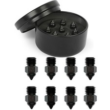 Creality 3D Printer Nozzles Kit, 8PCS High-end Hardened Steel Printer Nozzles picture
