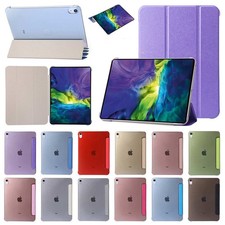 Smart Leather Case Stand Slim Cover For iPad 11/10/9/8/7/6/5th Gen Air 2026 Pro picture