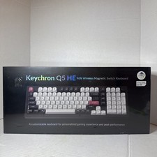 Keychron Q5 HE Gaming Keyboard Swappable RGB Backlight Nebula Switch picture