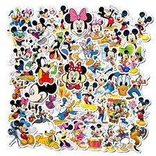 50Pcs Cute Cartoon Mouse Stickers Classic Anime 2.5 inches, picture