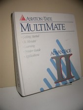 Vintage Ashton Tate Multimate Advantage II Manuals and Software 5.25
