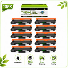 TN830-XL Black Toner 10PK Replacement for Brother HL-L2460DW MFC-L2820DW L2900DW picture