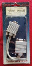 QVS CC320Y 8 in. HD15 Male to 2 HD15 Female VGA Video Splitter Cable picture
