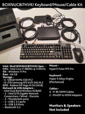 Intel NUC 8 NUC8i7HVK1 - Keyboard/Mouse/Multi-Monitor Cable Bundle picture