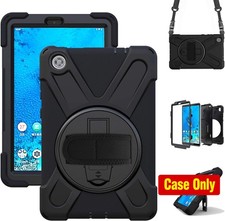 Rugged Heavy Duty Case with Strap for Lenovo Tab M8 3rd Gen 2021 TB-8506F picture