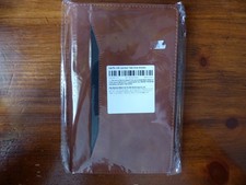 Lenovo Tab One (TB305FU) Case. Soft. PU Leather. NEW. Brown. picture