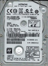 Hitachi HTS545050A7E380 P/N: 0J30435 MLC: DA5116 500GB picture