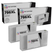LD 2pk Replacement Black Ink Cartridge for Epson 786XL T786XL120 WF-5620 WF-5690 picture