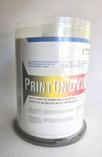 TDK DVD +R 100 Pack Disc PrintOn Printable Print On 2 Hours 4.7 GB Single Sided picture