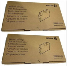 2 NEW Genuine Xerox 108R01416 Waste Cartridge VersaLink C500 C505 C600 C605 picture