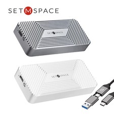 SETMSPACE M.2 NVME SSD Enclosure USB4 Type-C Adapter Thunderbolt 3 4 40Gbps UASP picture