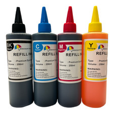 4 x 250ml Bulk Refill Ink kit for Epson T812XL WF7840 WF7820 WF7310 wf-7840 picture