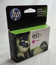 HP 951XL Genuine Magenta Printing Ink Cartridge Expires 08/2016 HP Office Jet *I picture
