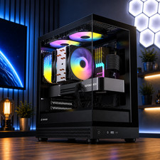 ARGB Gaming Desktop PC Intel 8th GEN 32GB RAM 1TB SSD Nvidia RTX 4060 Win11 Pro picture
