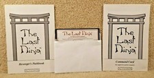 Vintage 1988 Apple IIe IIc Activision The Last Ninja 5.25 Floppy Disk Game picture
