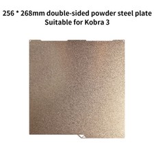 256x268mm Double-sided PEI Powder Steel Plate for Anycubic Kobra 3 3D Printer picture