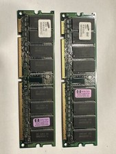Lot of 2 HP 1818-7321 (D6502-63001) 64MB SDRAM PC100 (8Mx64) Memory Sticks picture