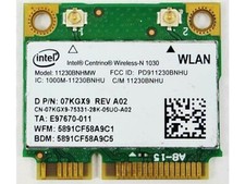OEM Dell Vostro 3550 N7110 Genuine Laptop WiFi Wireless Card 11230BNHU 7KGX9 127 picture